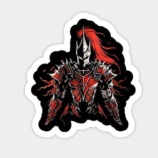 solo leveling igris red armor Sticker